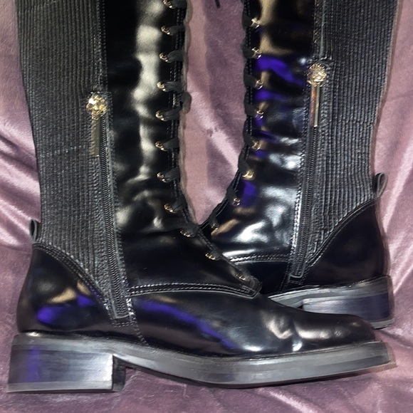 Louise Et Cie Lace-up Knee High Boots SZ 10 M NWT IN BOX - Picture 9 of 15